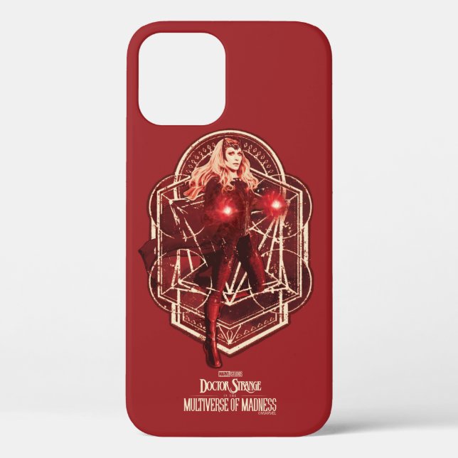 Scarlet Witch Mystic Art Nouveau Graphic Case-Mate iPhone Case (Back)