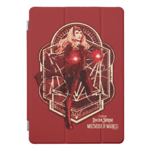 Scarlet Witch Mystic Art Nouveau Graphic iPad Pro Cover