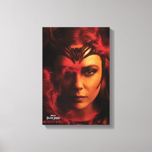 Scarlet Witch Theatrical Poster Canvas Print
