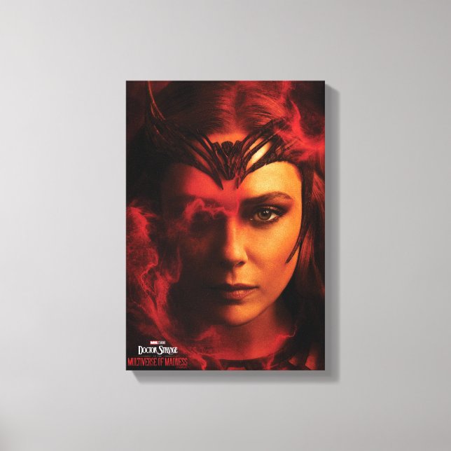 Scarlet Witch Theatrical Poster Canvas Print (Front)