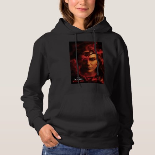 Scarlet Witch Theatrical Poster Hoodie