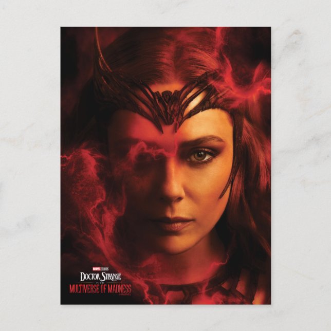 Scarlet Witch Theatrical Poster Postcard (Front)