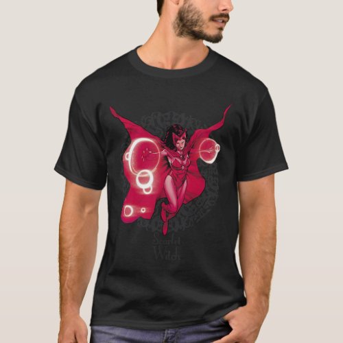 Scarlet Witch Wicked Magical Orb Sorcery Graphic T T_Shirt