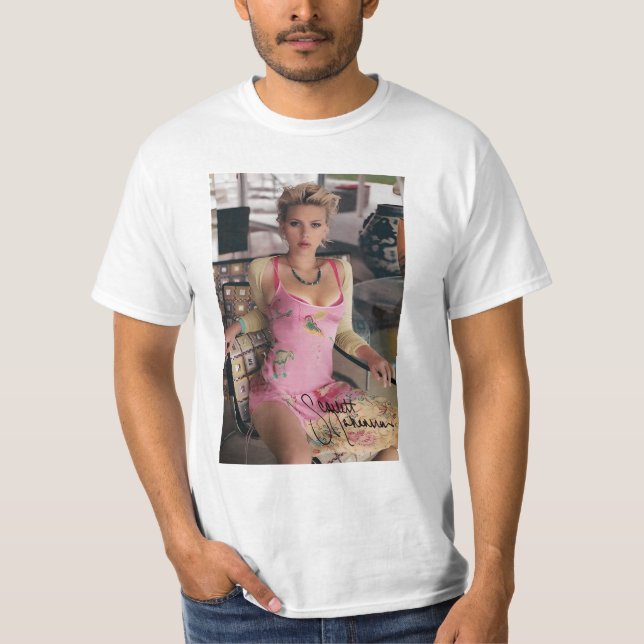 Scarlett Johansson Vintage T-Shirt (Front)