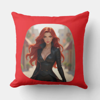 Scarlett Witch Throw Pillow