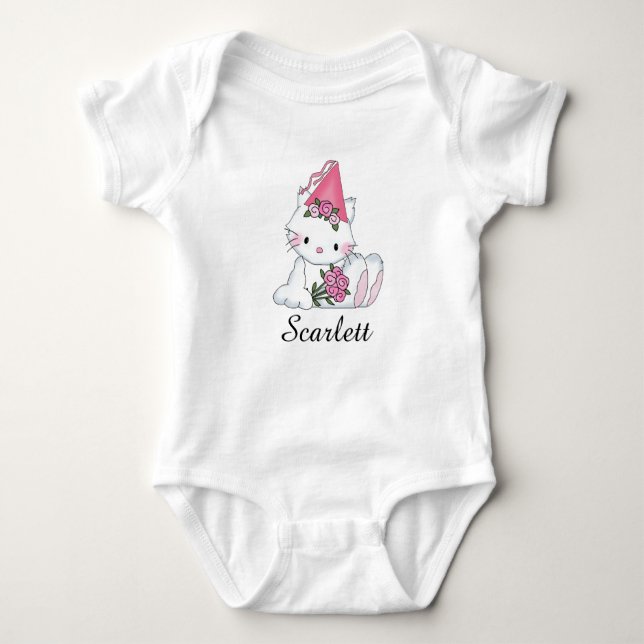 Scarlett's Personalized Baby Gifts Bodysuit (Front)