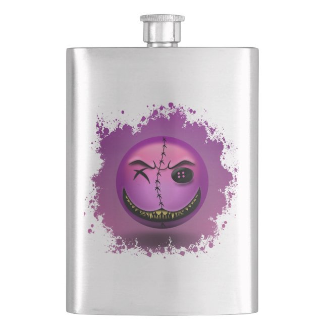 Scarmoji Flasers Flask (Front)