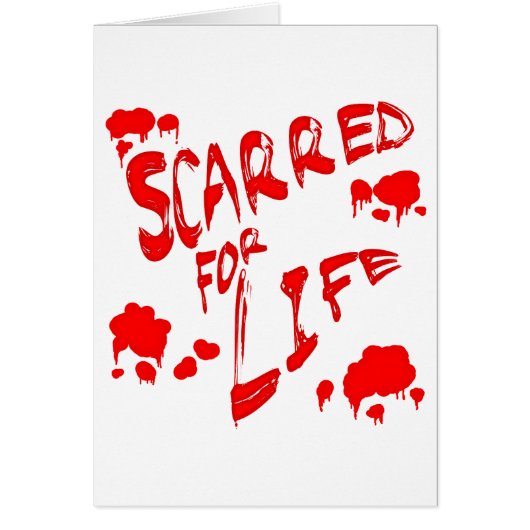 Scarred For Life Cards (Front)