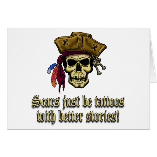 Scars Just be Tattoos (Front Horizontal)