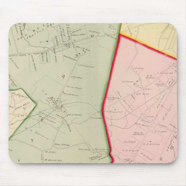Scarsdale, White Plains, New York Mouse Pad (Front)