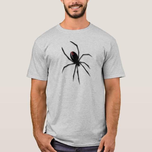 Scary 3D Spider T-Shirt (Front)