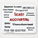 Scary Accounting Accountant Halloween Funny Mouse Pad