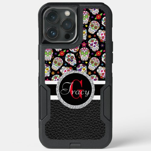 Scary and bloodcurdling intimidating sugar skull O iPhone 13 Pro Max Case