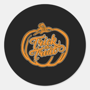 Scary And Funny Halloween 1 Classic Round Sticker