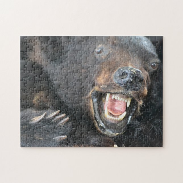 Scary Bear Jigsaw Puzzle (Horizontal)