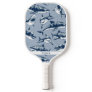 Scary Blue Shark Pattern | Name Pickleball Paddle