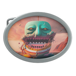 Scary boat belt buckle