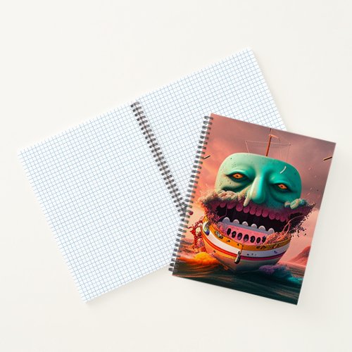 Scary boat notebook