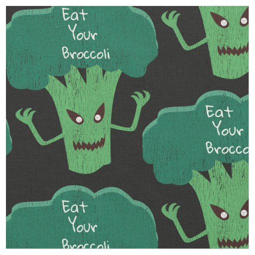 Scary Broccoli Thunder_Cove Fabric