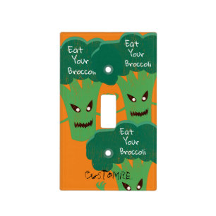 Scary Broccoli Thunder_Cove Light Switch Cover