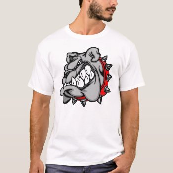 Scary Bulldog Shirt by Angel86 at Zazzle