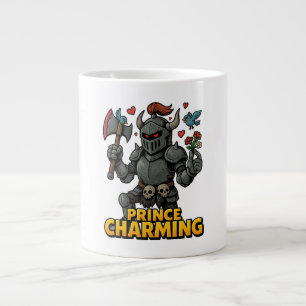 Scary Cartoon Knight – “Price Charming Giant Coffee Mug