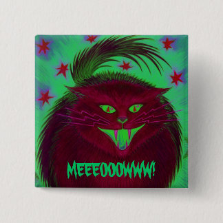 Scary Cat Red 'MEEEOOOWWW!' button
