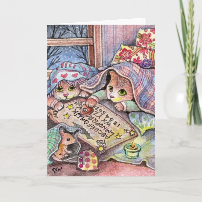 Scary Cats Card (Front)