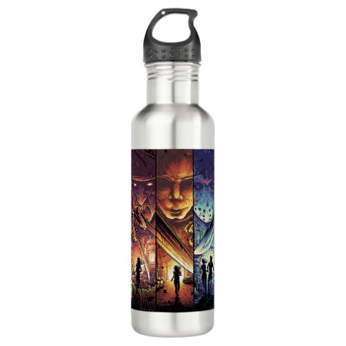 Scary characters in movies stainless steel water bottle