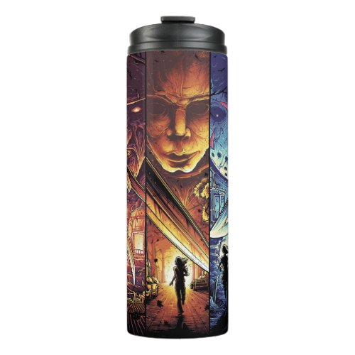 Scary characters in movies thermal tumbler