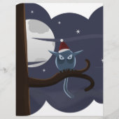 scary christmas owl (Front)