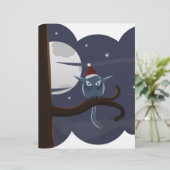 scary christmas owl (Standing Front)