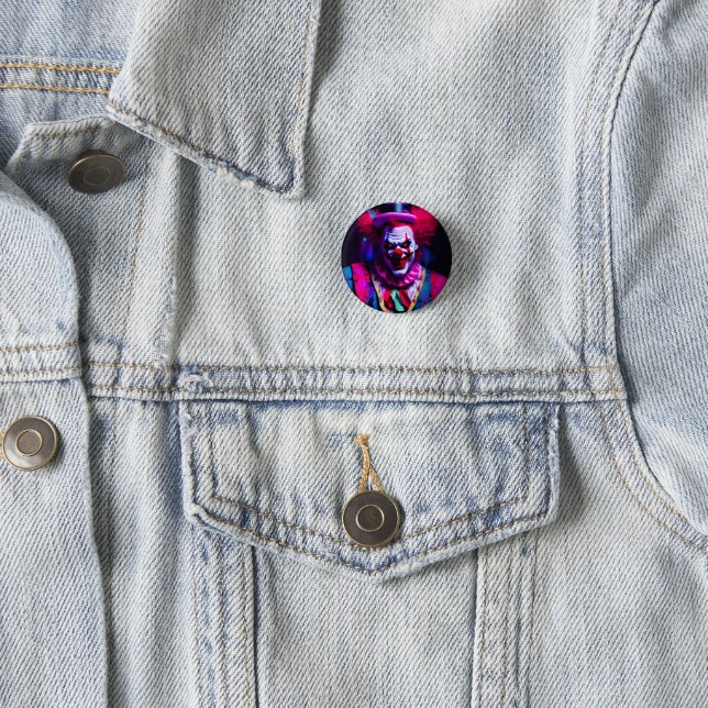 scary clown button (In Situ)