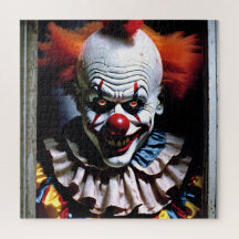 Scary Clown Evil Grin Circus Auguste Horror
