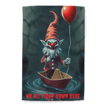 Scary Clown Gnome We All Float