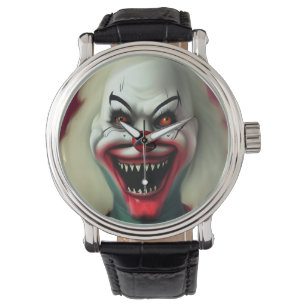 scary clown horror portrait ugly monster Halloween Watch