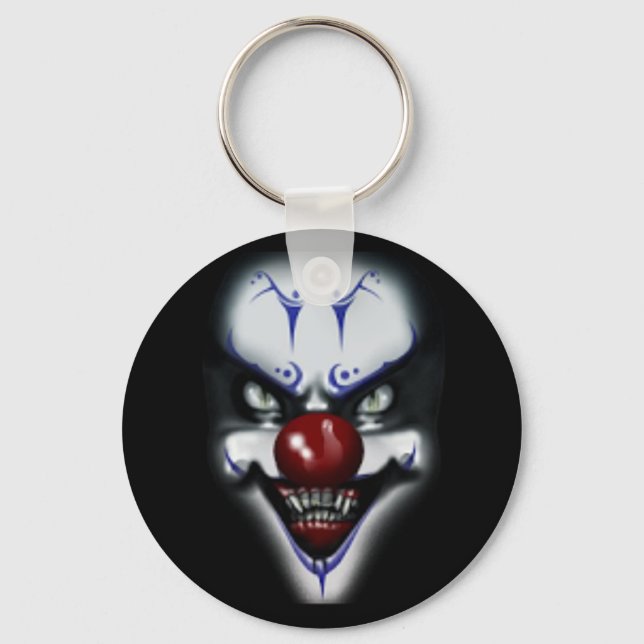 Scary Clown Keychain (Front)