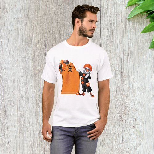 Scary Clown Mens T_Shirt