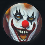 Scary Clown Paper Plates<br><div class="desc">Have fun with this creepy clown on your paper plates</div>