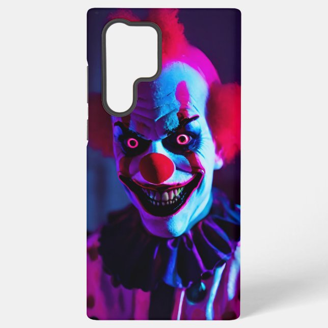 scary clown samsung galaxy case (Back)