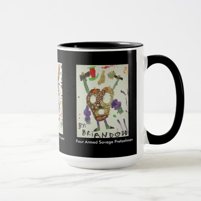 Scary creatures from the mind of Brian Dodd Mug (Right)