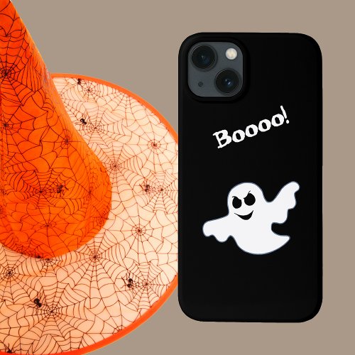 Scary Cute White Ghost for Halloween  iPhone 13 Case