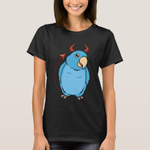 Scary Devil Costume Parrot I Blue Parrotlet T-Shirt