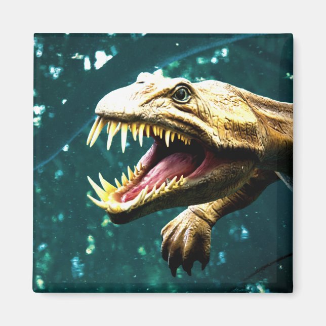 Scary Dinosaur  Magnet (Front)