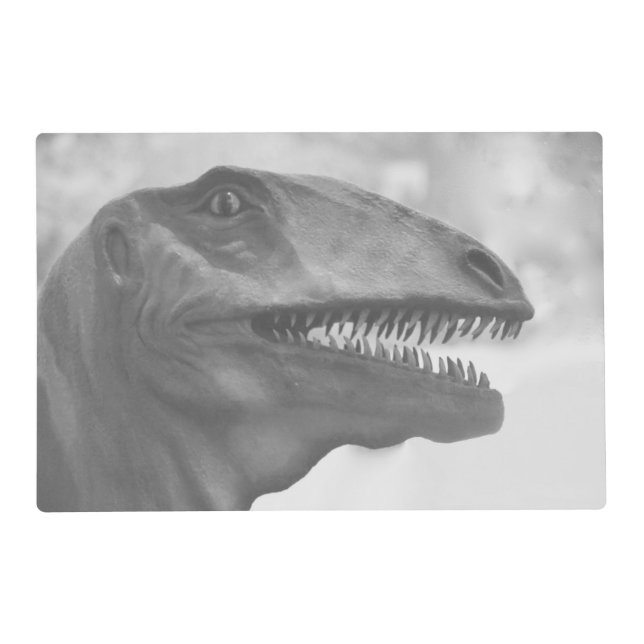 Scary Dinosaur Placemat (Back)