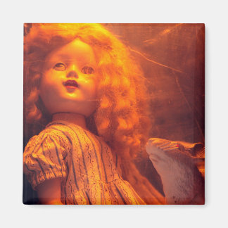 Scary Doll and Rat Magnet