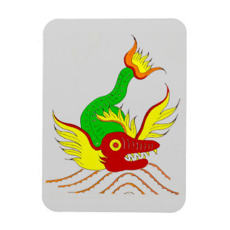 scary dragon magnet