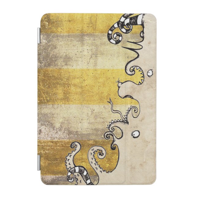 Scary Edge Gothic Cartoon Weird Designer iPad Mini Cover (Front)