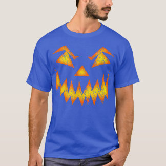 Scary Evil Looking Jack O Lantern T  T-Shirt