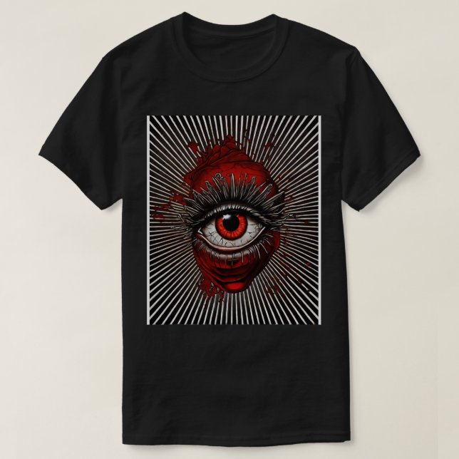 scary eye T-Shirt (Design Front)